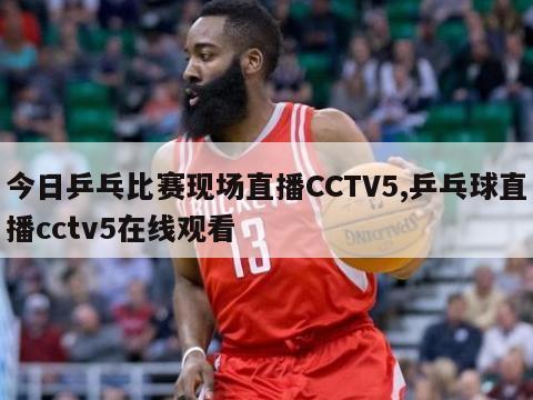 今日乒乓比赛现场直播CCTV5,乒乓球直播cctv5在线观看