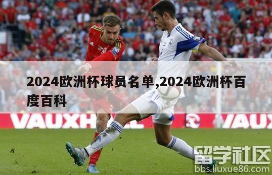 2024欧洲杯球员名单,2024欧洲杯百度百科