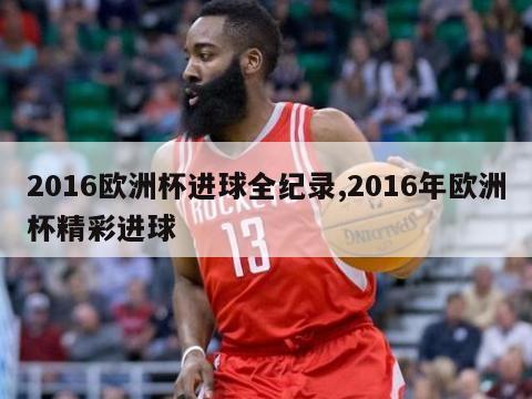 2016欧洲杯进球全纪录,2016年欧洲杯精彩进球